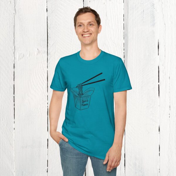 Send noods Adult Unisex T-Shirt - Image 43
