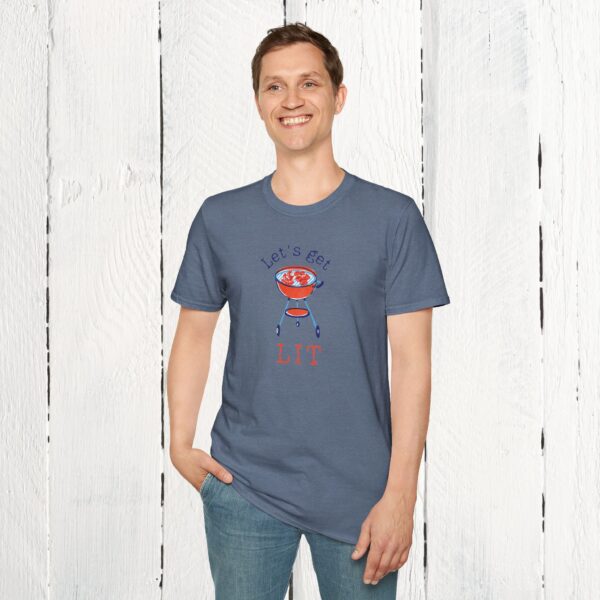 Let's get lit Unisex T-Shirt - Image 55