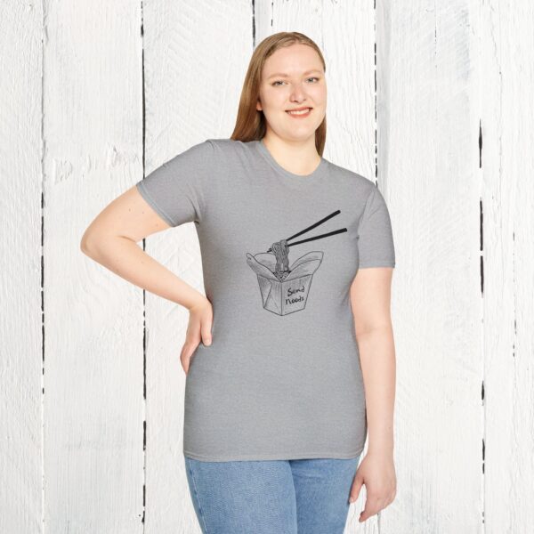 Send noods Adult Unisex T-Shirt - Image 29