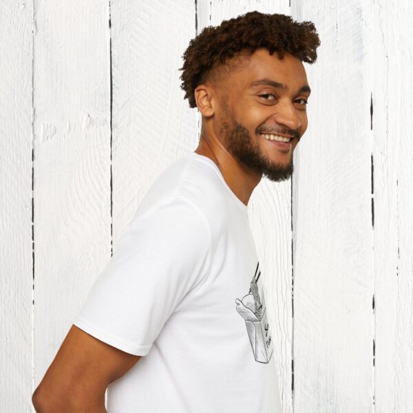 Send noods Adult Unisex T-Shirt - Image 11