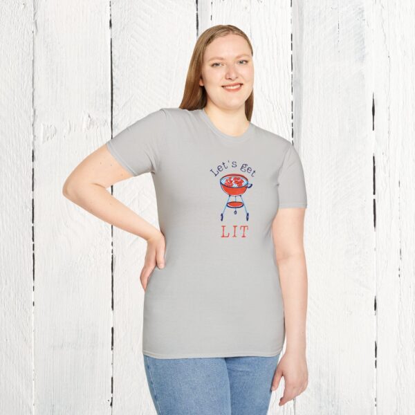 Let's get lit Unisex T-Shirt - Image 29