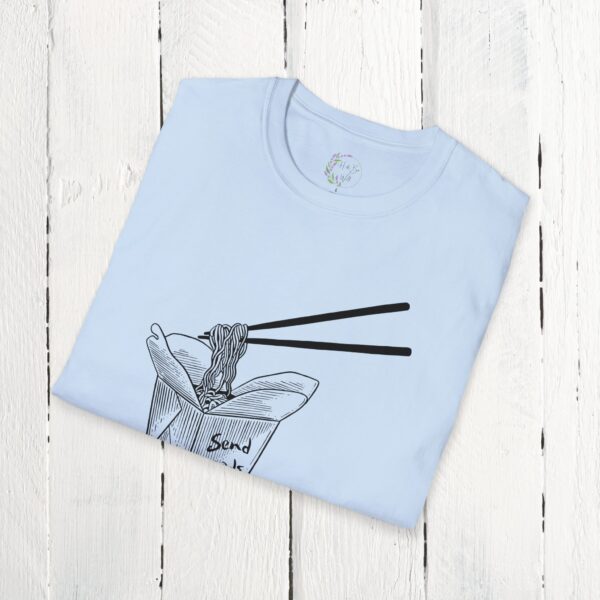 Send noods Adult Unisex T-Shirt - Image 52
