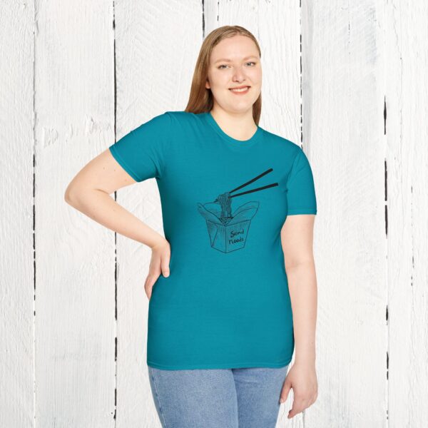 Send noods Adult Unisex T-Shirt - Image 41