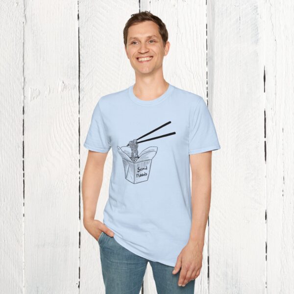 Send noods Adult Unisex T-Shirt - Image 55