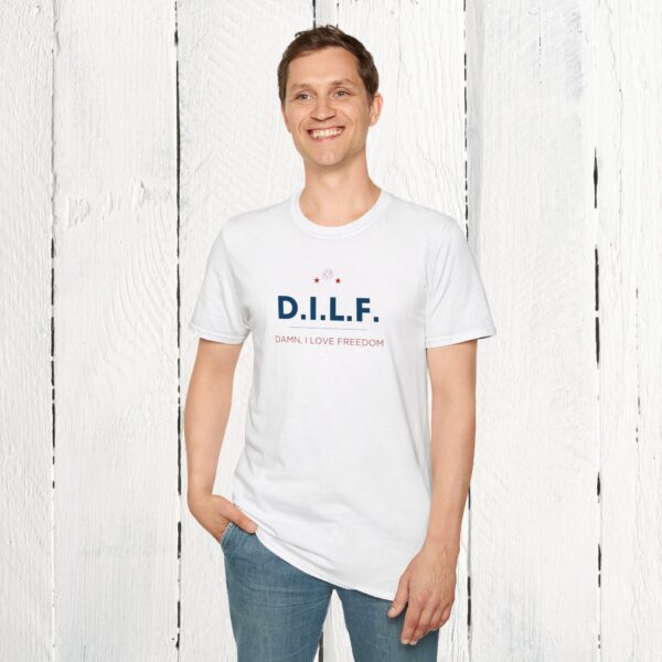 DILF tee / Damn I love freedom - Image 7