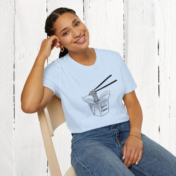 Send noods Adult Unisex T-Shirt - Image 58