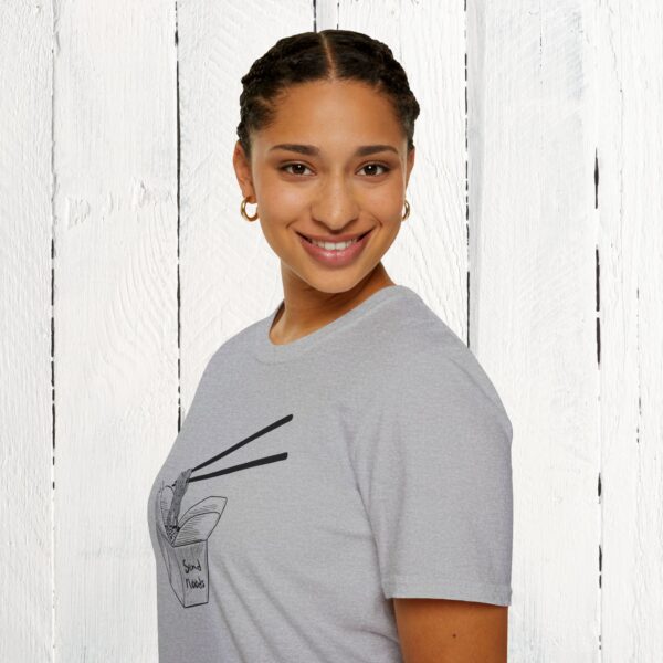 Send noods Adult Unisex T-Shirt - Image 33