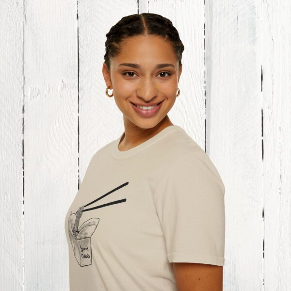 Send noods Adult Unisex T-Shirt - Image 21