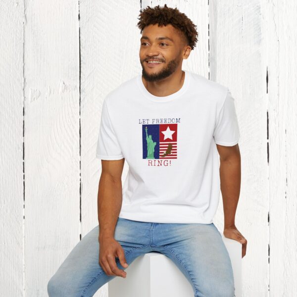 Let freedom ring Unisex T-Shirt - Image 12