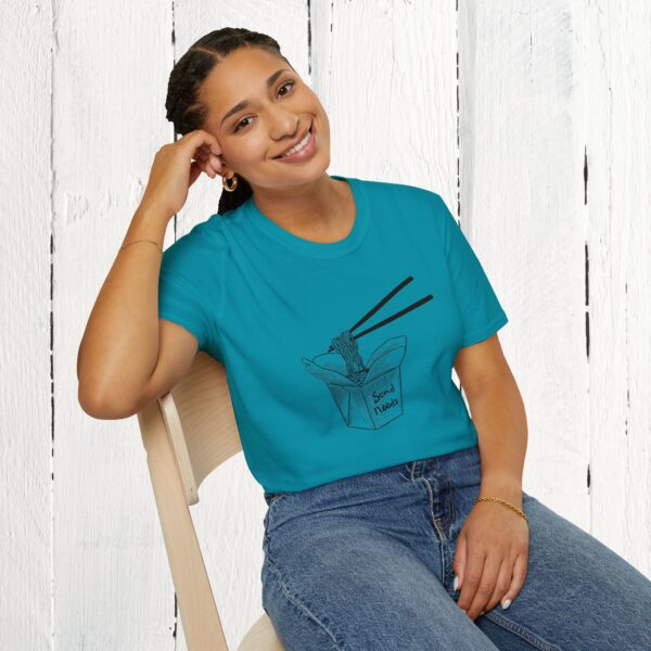 Send noods Adult Unisex T-Shirt - Image 46
