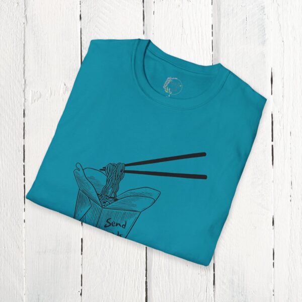 Send noods Adult Unisex T-Shirt - Image 40