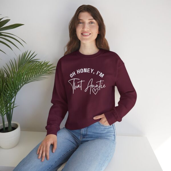 Oh honey, I'm that auntie Crewneck Sweatshirt - Image 22