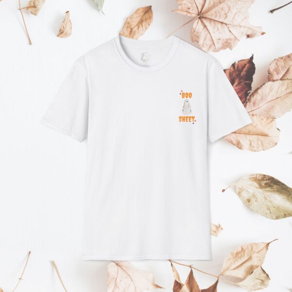 Boo Sheet / Unisex Softstyle T-Shirt - Image 2
