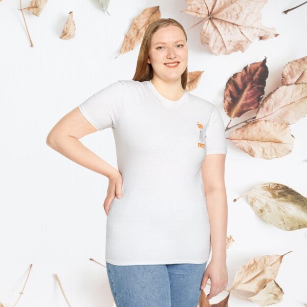 Boo Sheet / Unisex Softstyle T-Shirt - Image 3