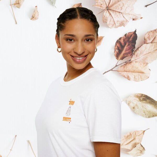 Boo Sheet / Unisex Softstyle T-Shirt - Image 4