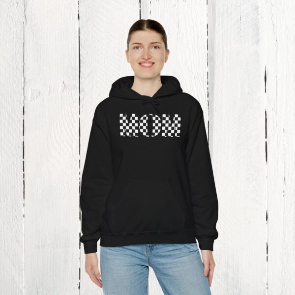 Mom checkered / hoodie / Unisex Heavy Blend™ Hooded Sweatshirt - Image 21