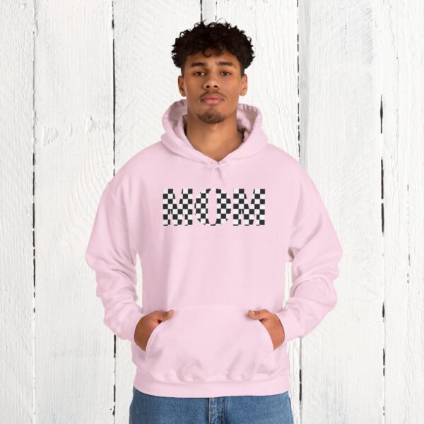 Mom checkered / hoodie / Unisex Heavy Blend™ Hooded Sweatshirt - Image 46