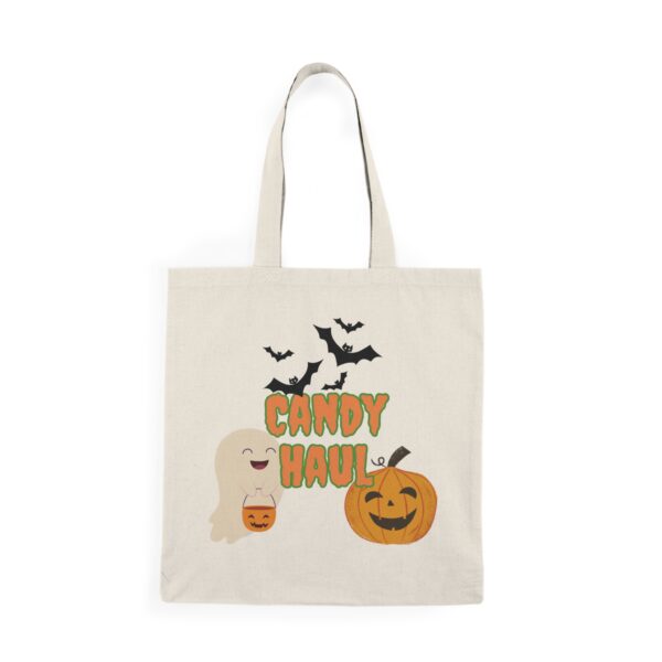 Trick-or Treat bag / Natural Tote Bag - Image 2