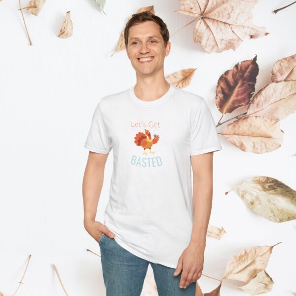 Let's Get Basted, Unisex Thanksgiving T-Shirt - Image 5