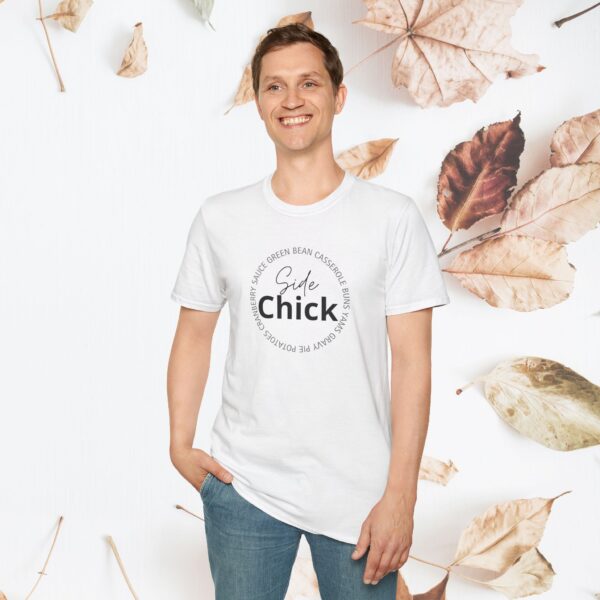 Side Chick, Thanksgiving, Unisex T-Shirt - Image 10
