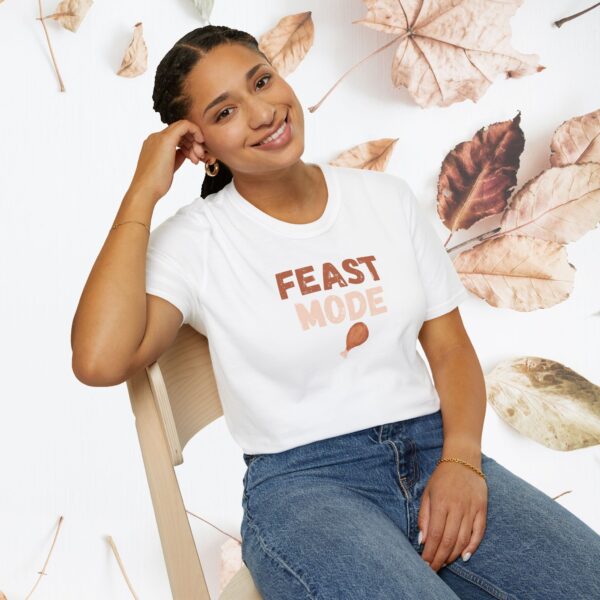 Feast Mode, Unisex Thanksgiving tshirt - Image 4