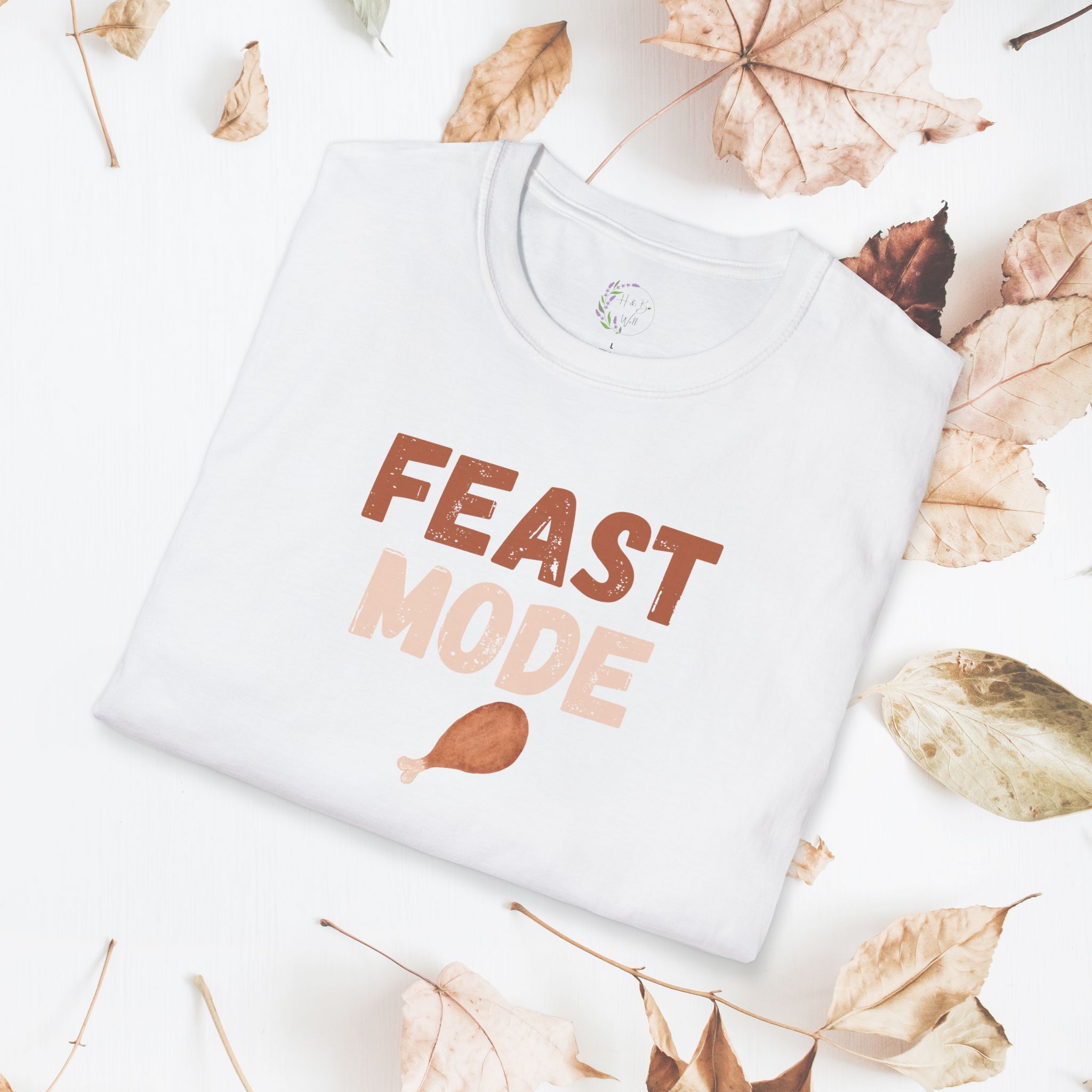 Feast Mode, Unisex Thanksgiving tshirt - Image 2