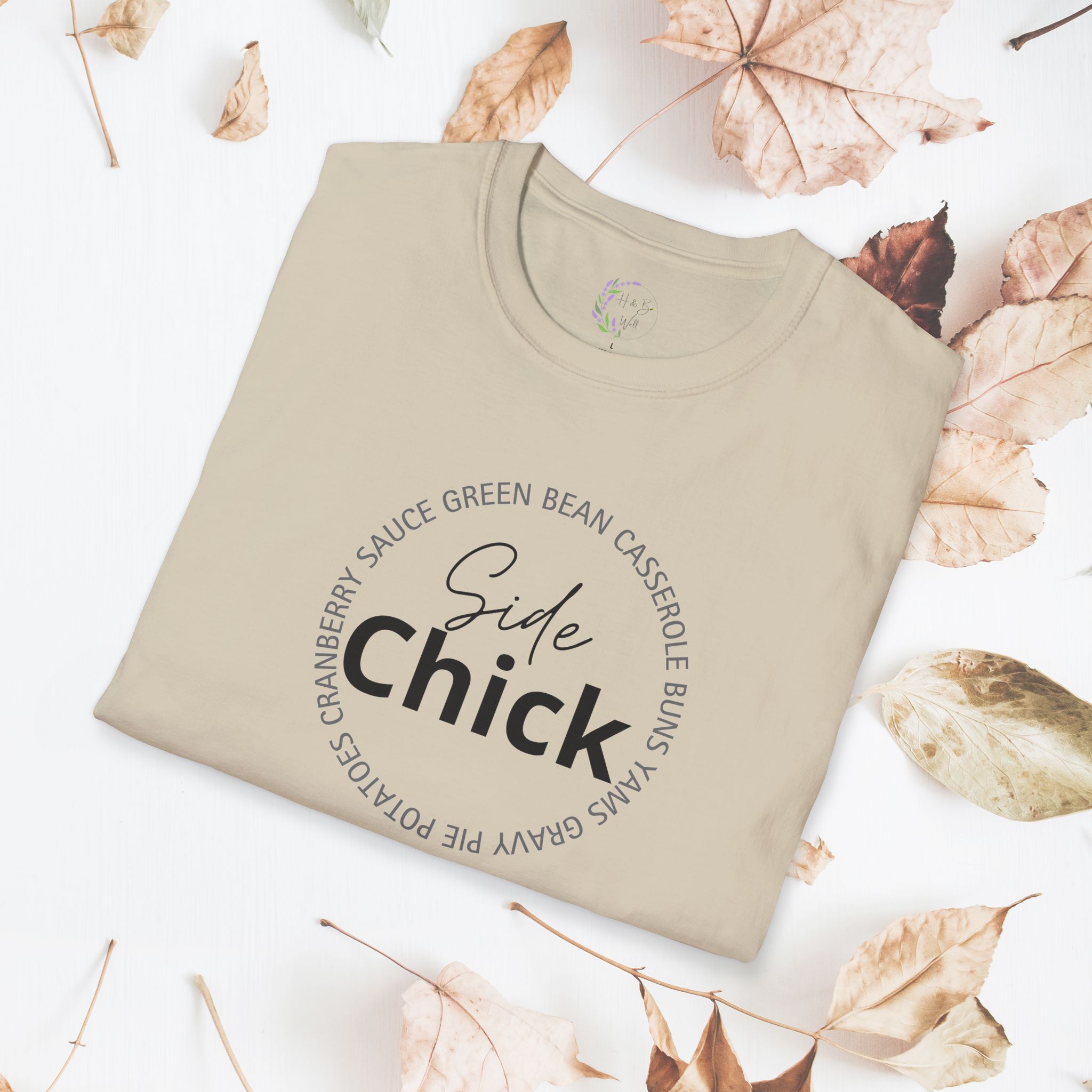 Side Chick, Thanksgiving, Unisex T-Shirt - Image 14
