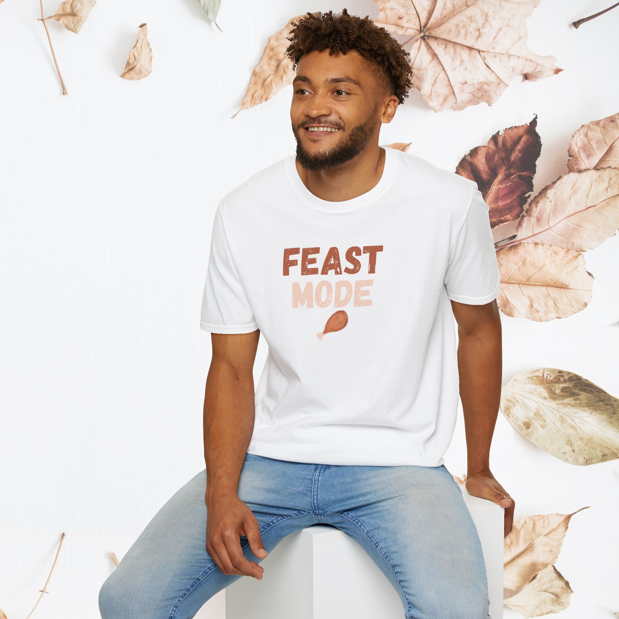 Feast Mode, Unisex Thanksgiving tshirt - Image 6