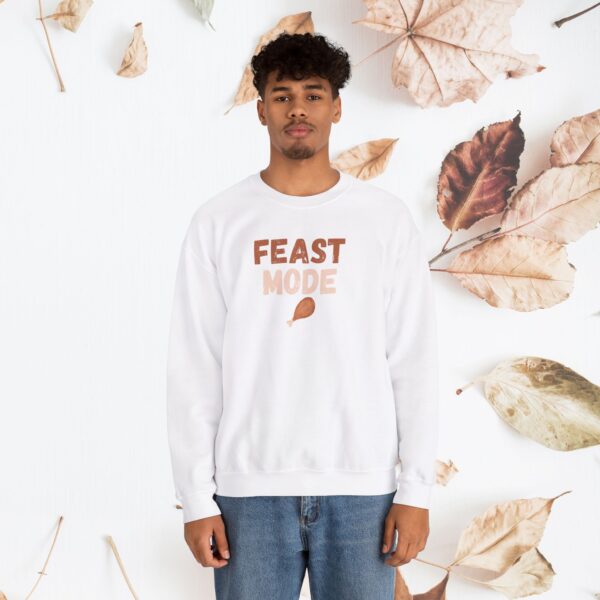 Feast Mode, Unisex, Crewneck Sweatshirt, Thanksgiving - Image 10