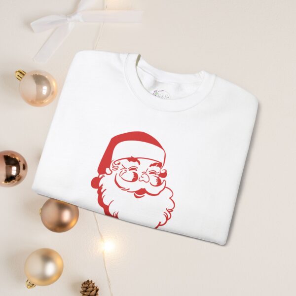 Santa's favorite ho ho ho, Crewneck Sweatshirt - Image 8