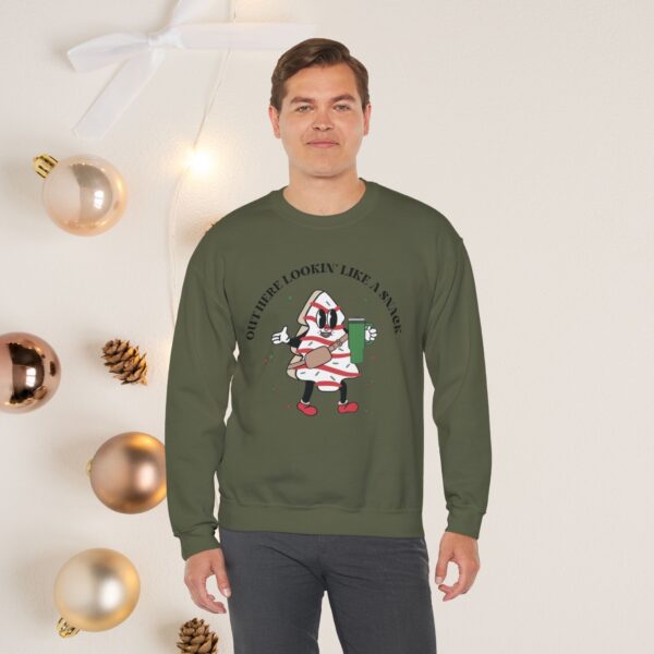 Out here lookin' like a snack, Unisex Crewneck Sweatshirt - Image 19