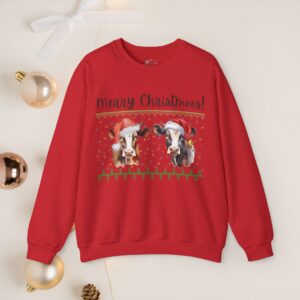 Merry Christmoos, crewneck sweatshirt