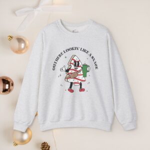 Out here lookin' like a snack, Unisex Crewneck Sweatshirt