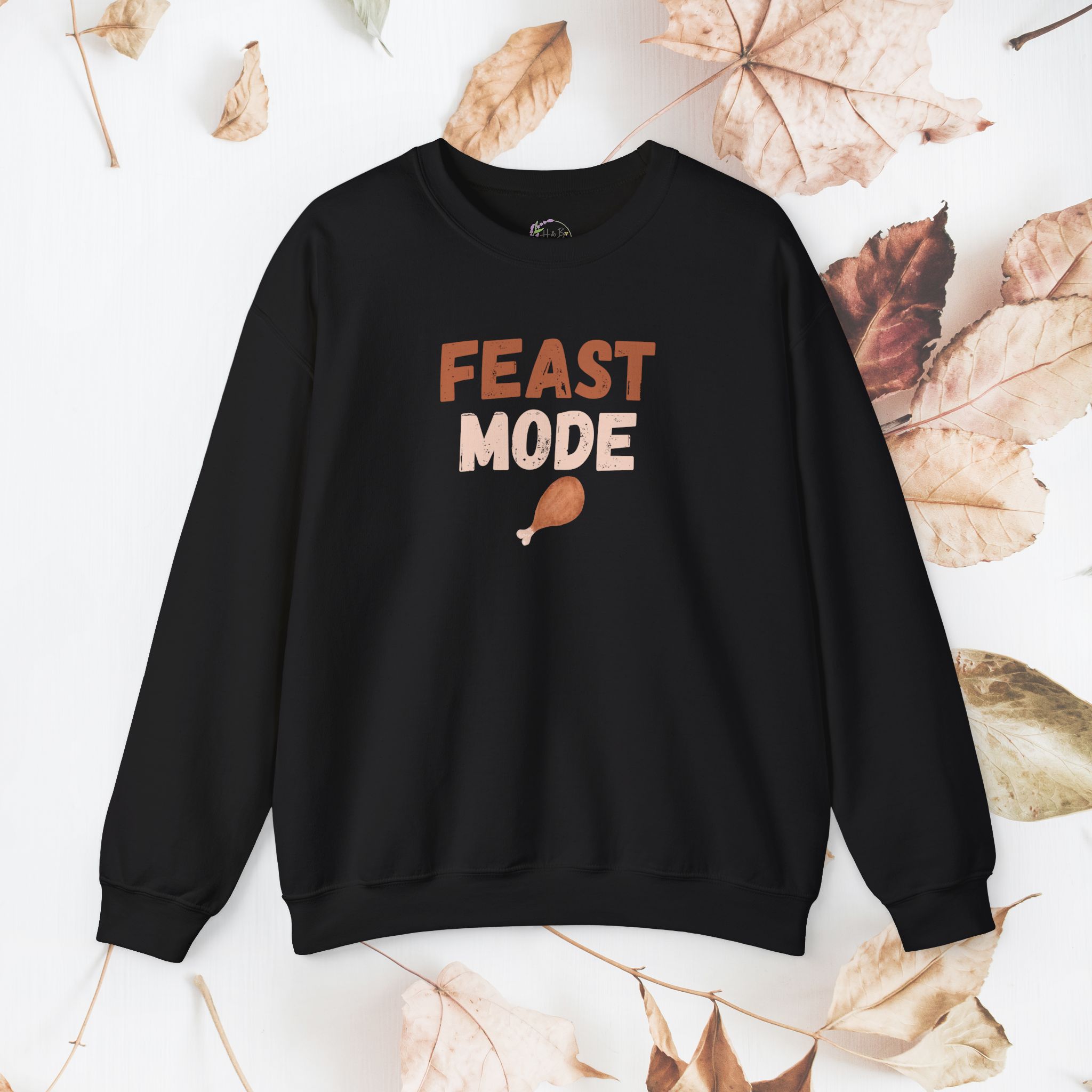 Feast Mode, Unisex, Crewneck Sweatshirt, Thanksgiving - Image 13