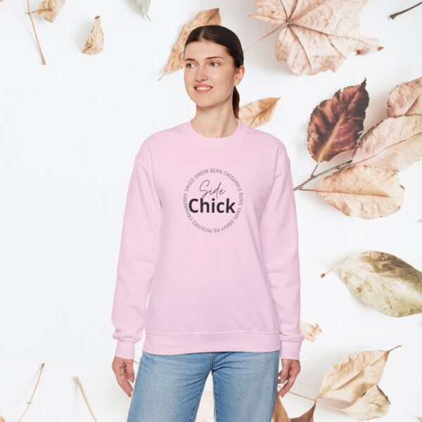 Side Chick, Unisex Crewneck Sweatshirt - Image 8