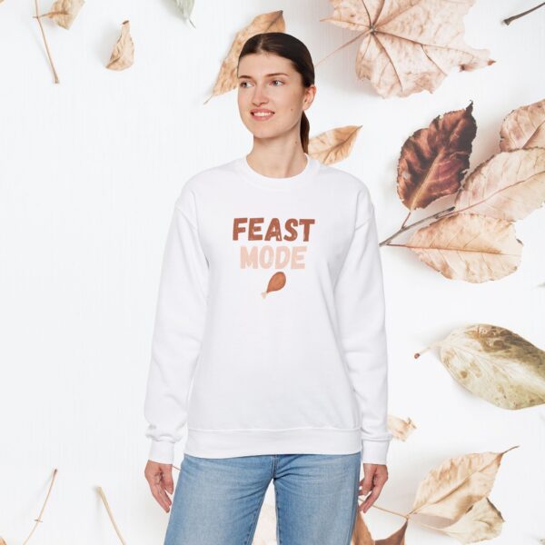 Feast Mode, Unisex, Crewneck Sweatshirt, Thanksgiving - Image 11