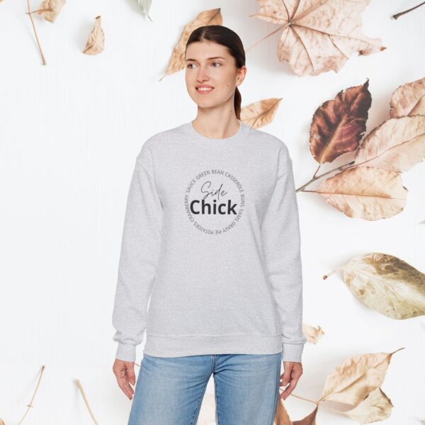 Side Chick, Unisex Crewneck Sweatshirt - Image 4
