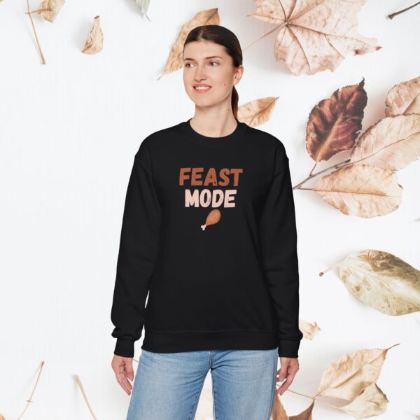 Feast Mode, Unisex, Crewneck Sweatshirt, Thanksgiving - Image 17
