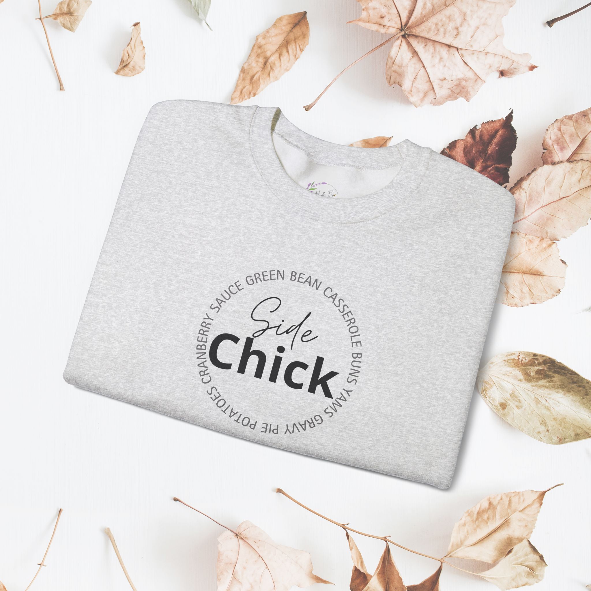 Side Chick, Unisex Crewneck Sweatshirt - Image 2