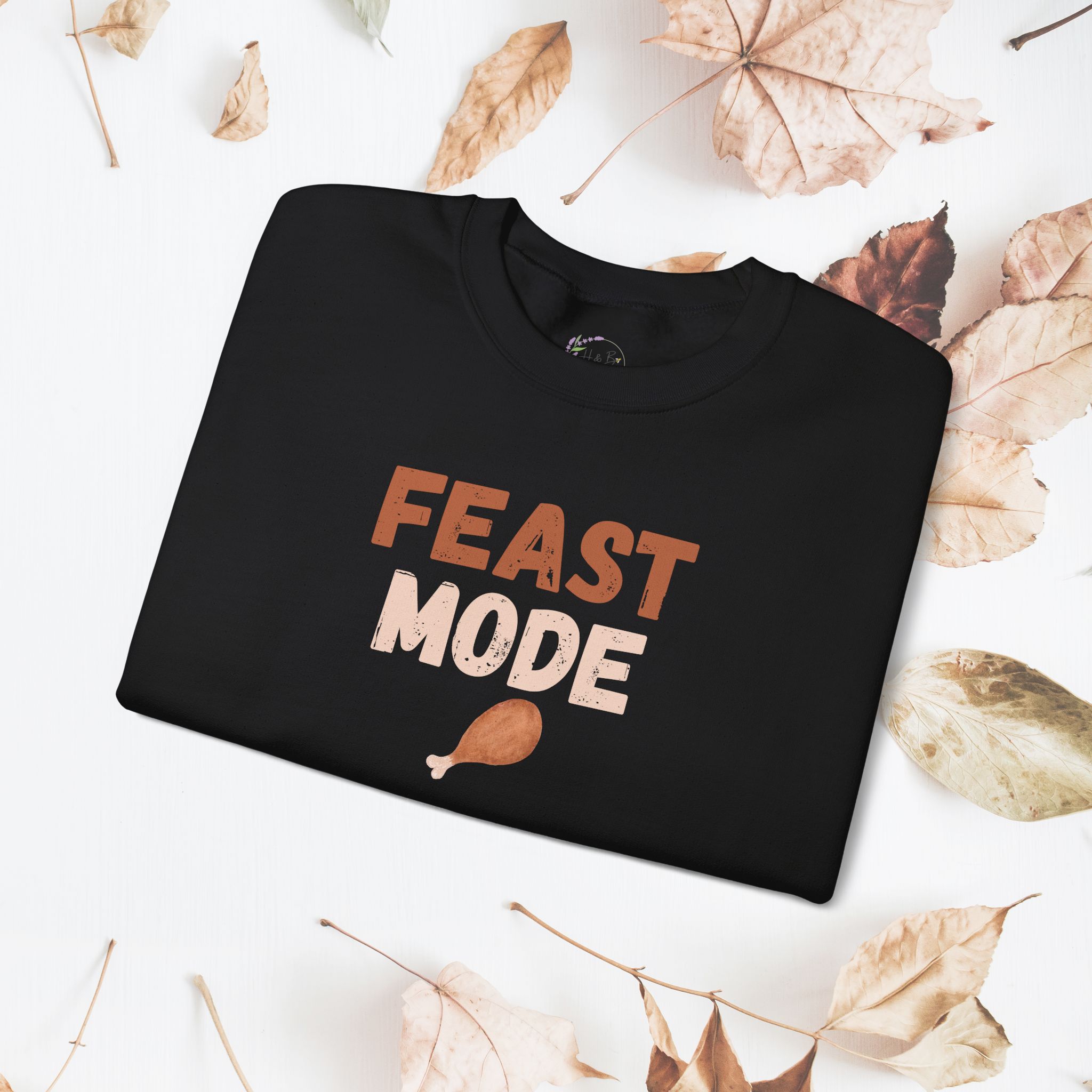 Feast Mode, Unisex, Crewneck Sweatshirt, Thanksgiving - Image 14