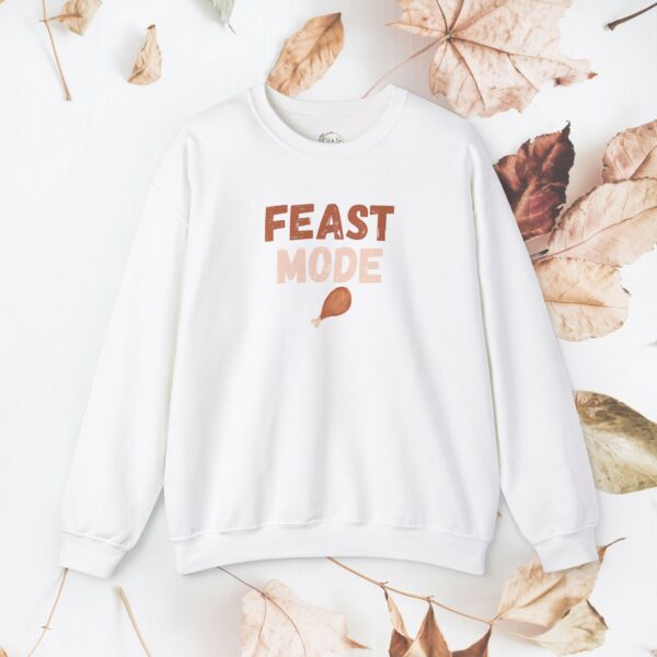 Feast Mode, Unisex, Crewneck Sweatshirt, Thanksgiving - Image 7
