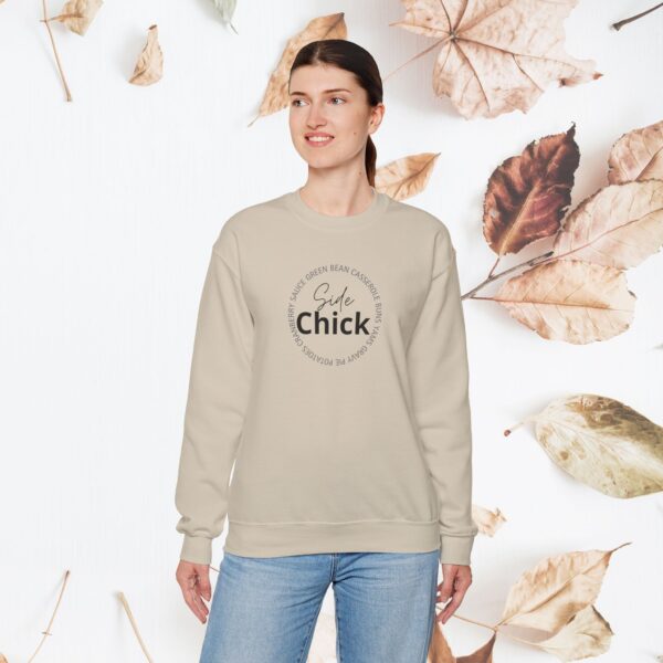 Side Chick, Unisex Crewneck Sweatshirt - Image 12