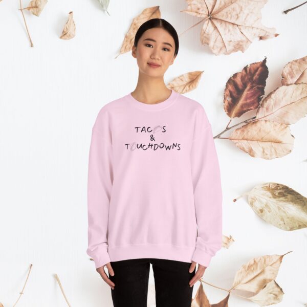 Tacos & touchdown / Unisex Crewneck Sweatshirt - Image 16