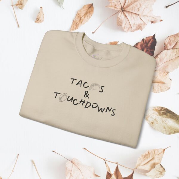 Tacos & touchdown / Unisex Crewneck Sweatshirt - Image 31