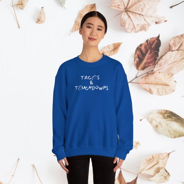 Tacos & touchdown / Unisex Crewneck Sweatshirt - Image 36