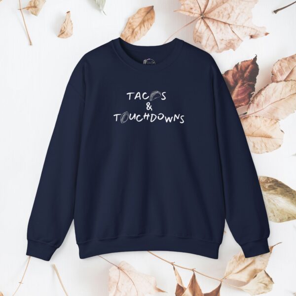 Tacos & touchdown / Unisex Crewneck Sweatshirt - Image 21