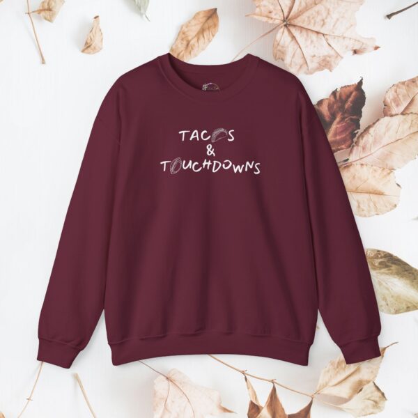 Tacos & touchdown / Unisex Crewneck Sweatshirt - Image 17