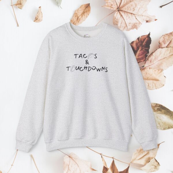 Tacos & touchdown / Unisex Crewneck Sweatshirt