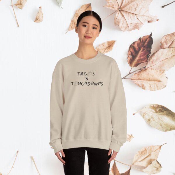 Tacos & touchdown / Unisex Crewneck Sweatshirt - Image 32