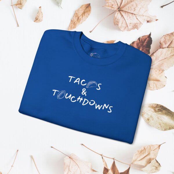 Tacos & touchdown / Unisex Crewneck Sweatshirt - Image 35